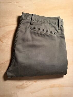 Rogue Territory Olive Green Slim Chinos